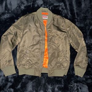 Levi’s Satin Bomber Jacket